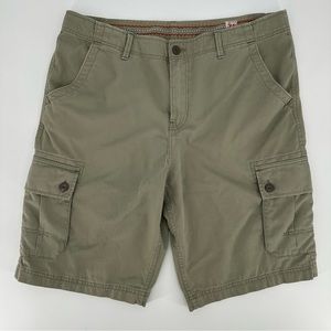 Lucky Brand Men's Cargo Shorts Size 38 Green